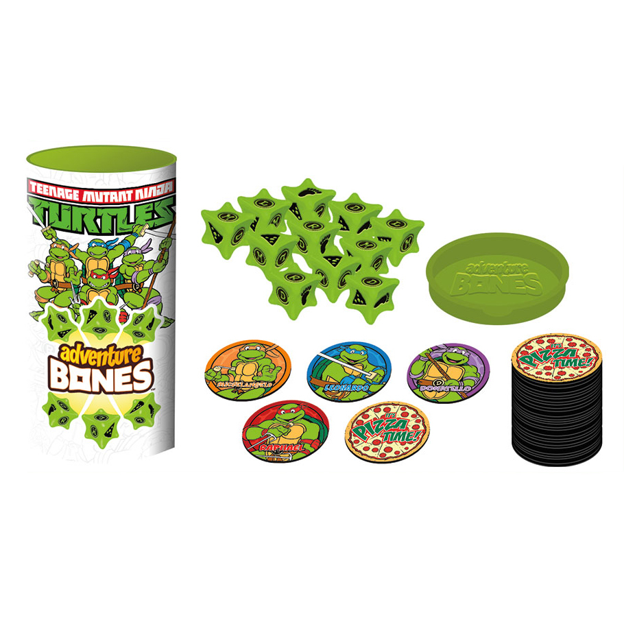 Teenage Mutant Ninja Turtles : Adventure Bones Dice Game